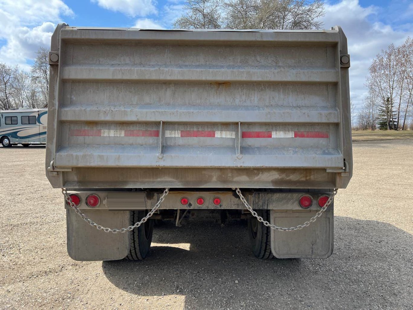 1995 Kenworth W900 Tandem Gravel Truck and 1999 Renn Tandem Pup Combo #8640 JF