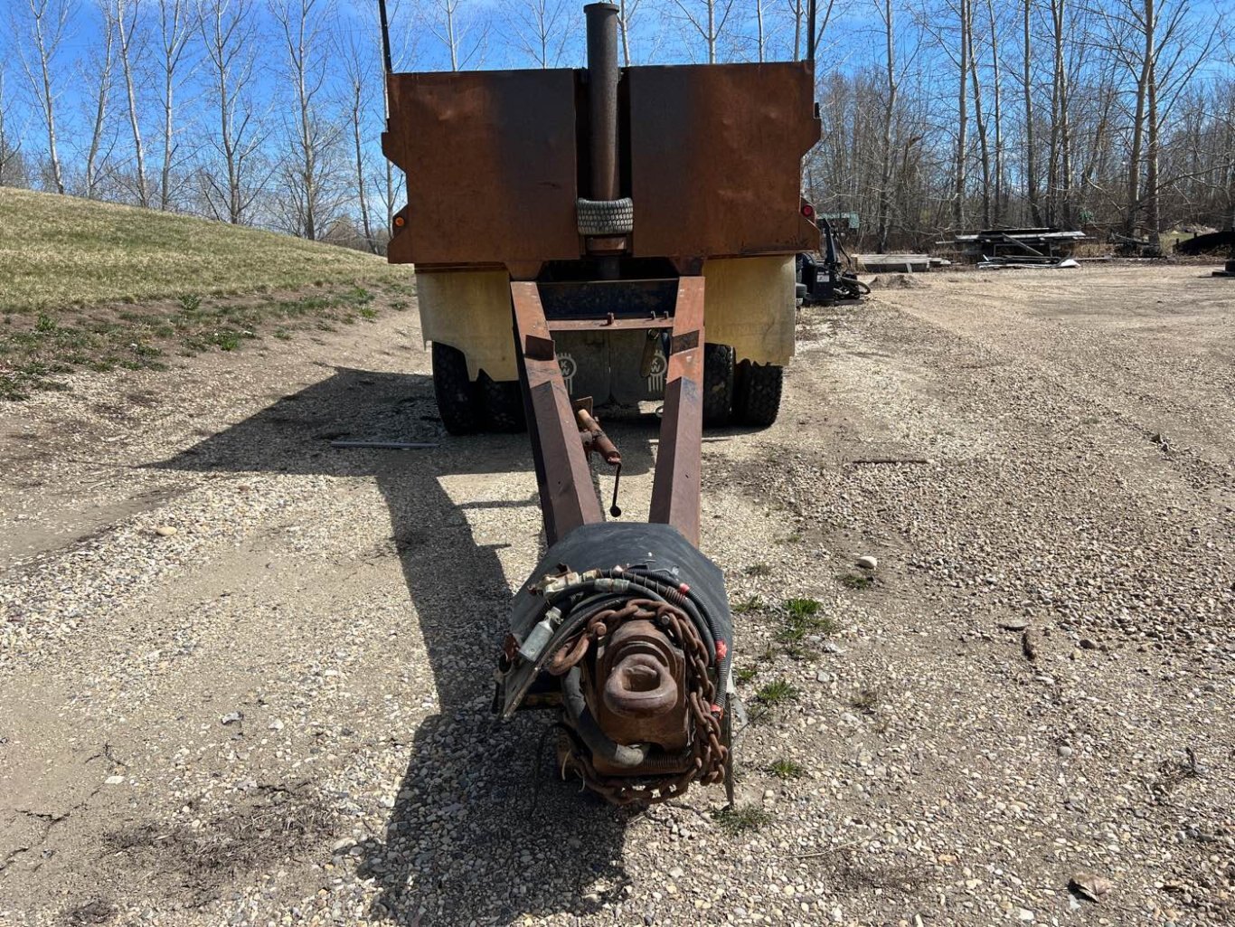 1993 McCoy Bros Tandem Gravel Pup Trailer #8639 JF