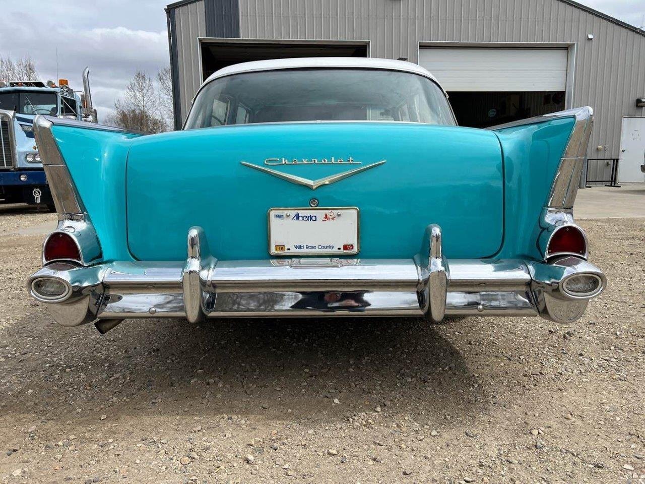 1957 Chevrolet Belair Restored Sedan #8664 JF