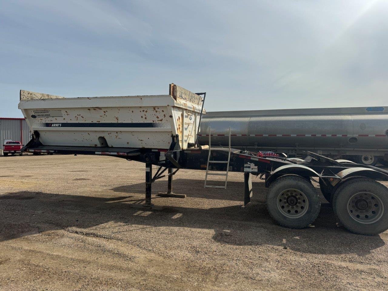 2011 Arnes Side Dump Lead Trailer #8688 JP