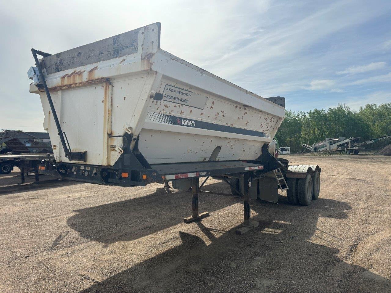 2011 Arnes Side Dump Lead Trailer #8688 JP