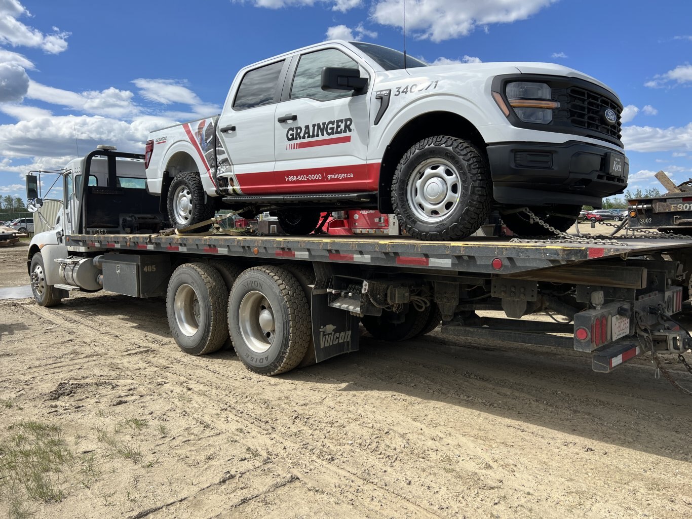 2016 Kenworth T370 Tow Truck with 28ft Rolldeck #8693 JF