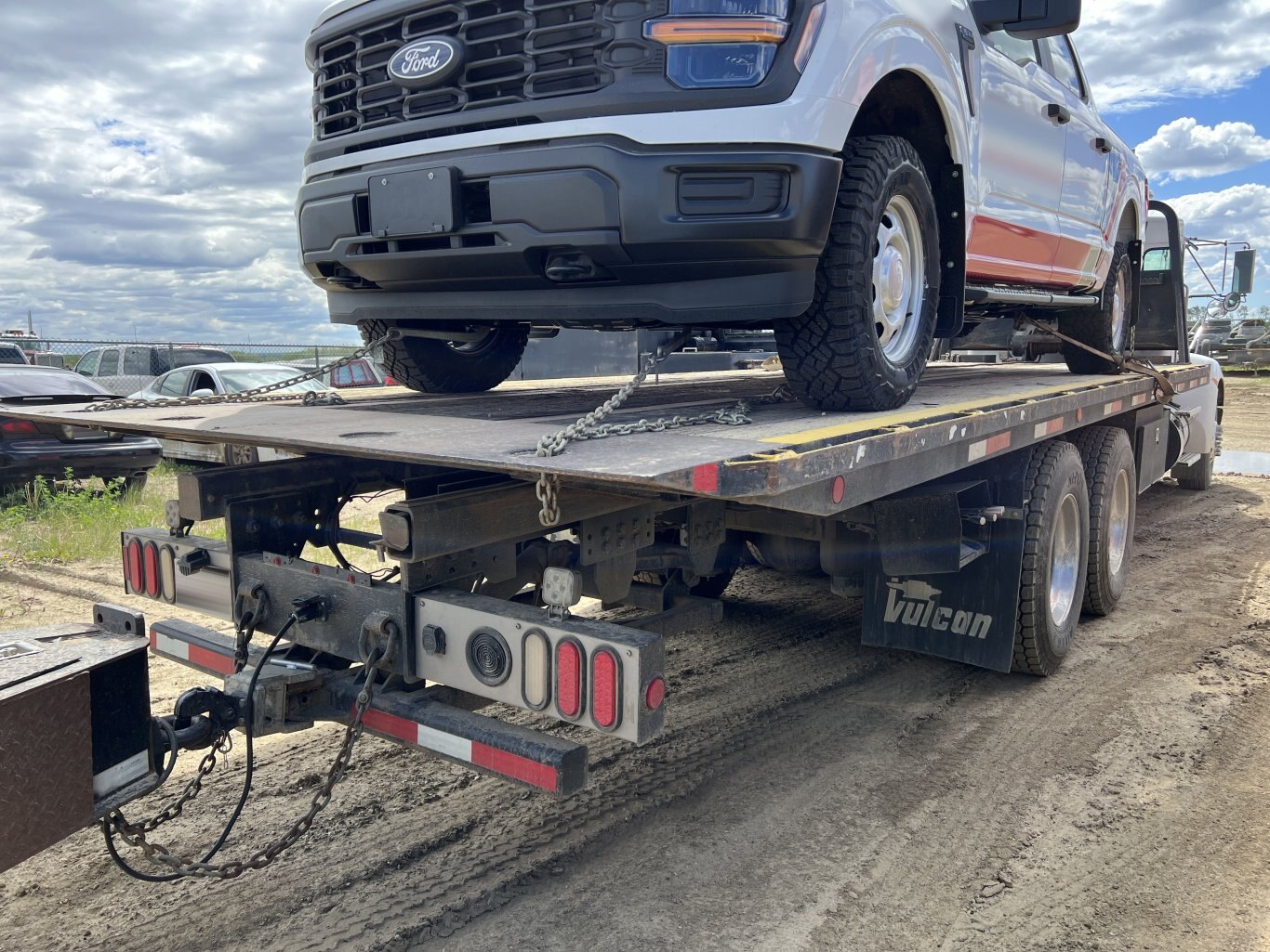 2016 Kenworth T370 Tow Truck with 28ft Rolldeck #8693 JF