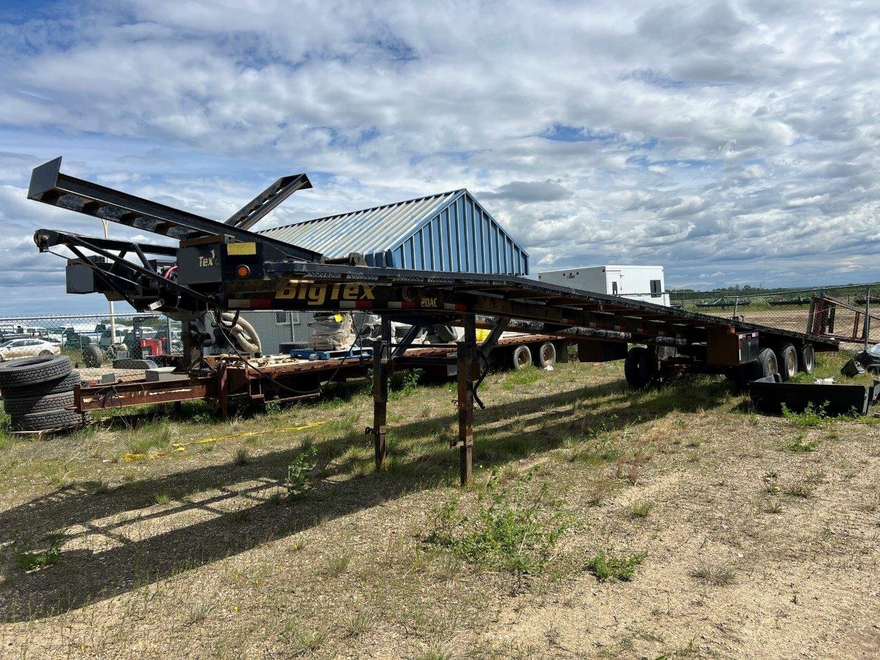 2017 Big Tex 20AC 51 Gooseneck Car Hauler Trailer #8695 JF