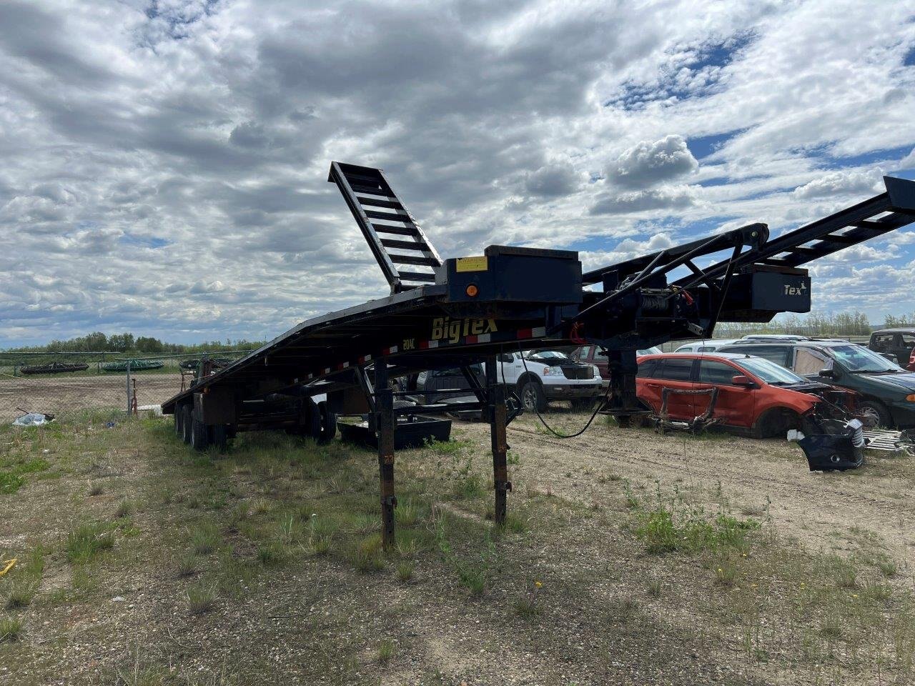 2017 Big Tex 20AC 51 Gooseneck Car Hauler Trailer #8695 JF