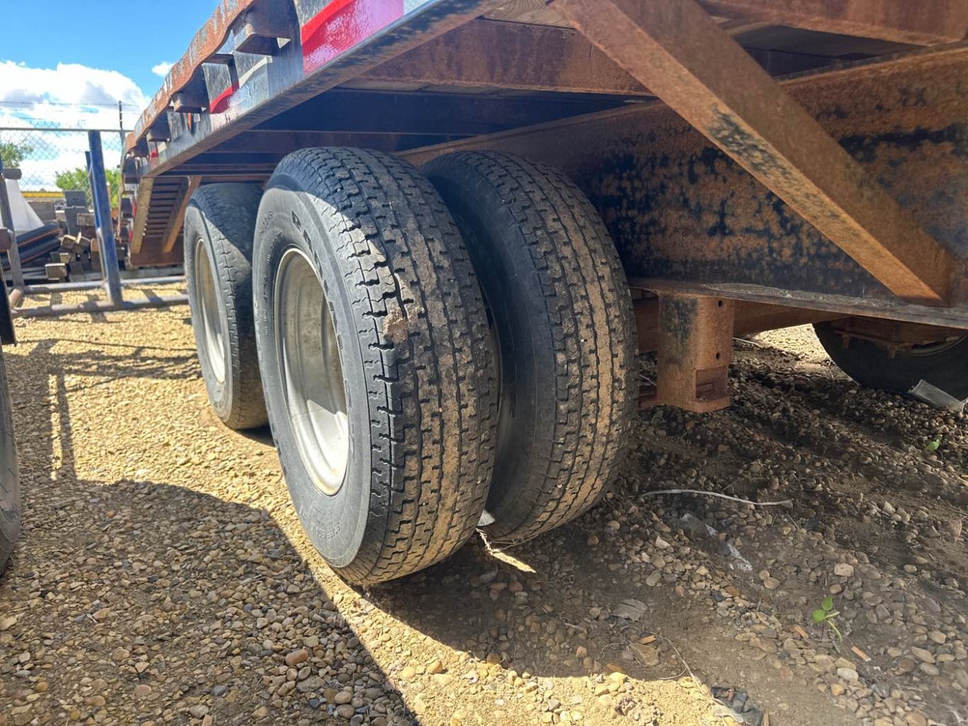 2008 Tarnel USA Tandem Axle Utility Trailer #8679 JA