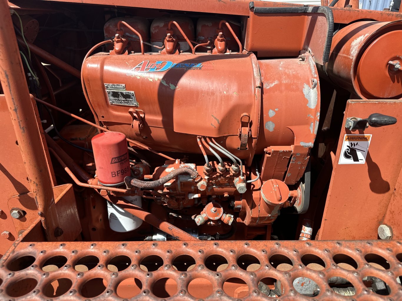 1988 Ditch Witch 4010DD Ride On Trencher #8680 JA