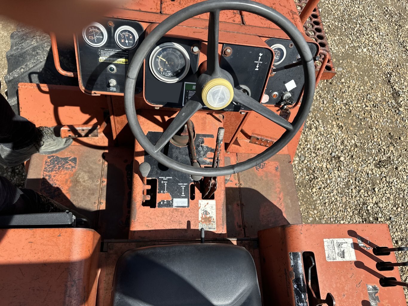 1988 Ditch Witch 4010DD Ride On Trencher #8680 JA