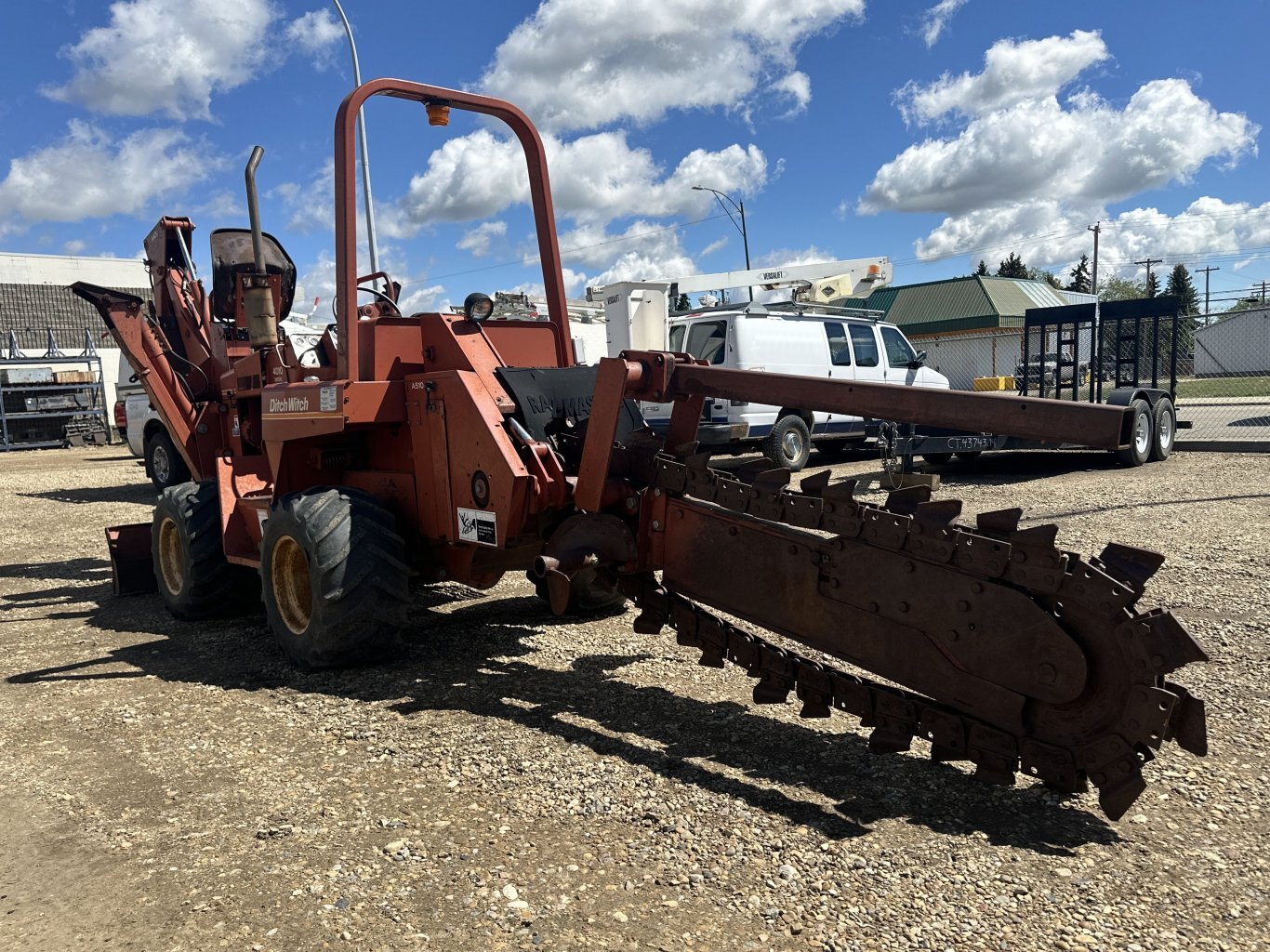 1988 Ditch Witch 4010DD Ride On Trencher #8680 JA