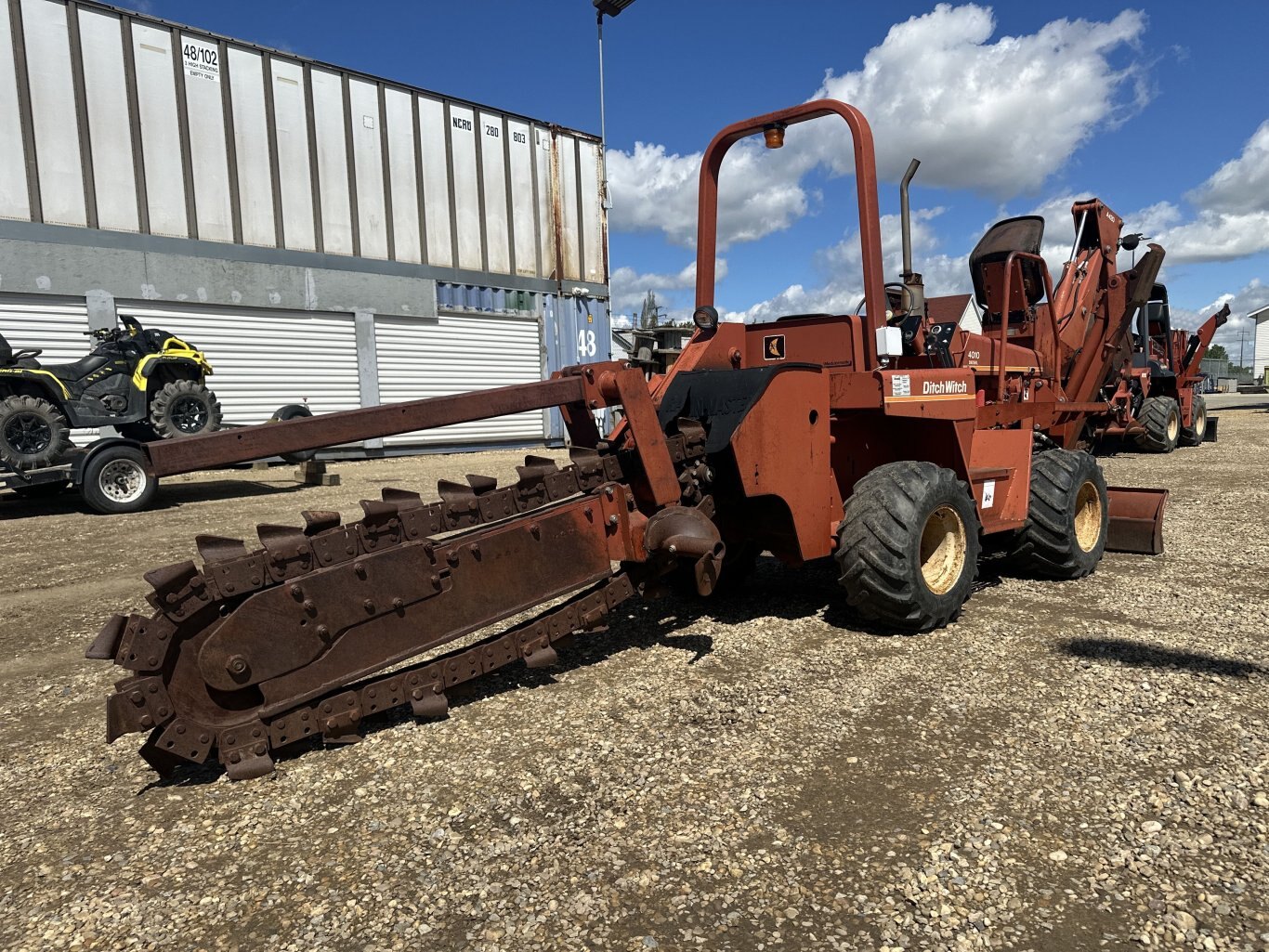 1988 Ditch Witch 4010DD Ride On Trencher #8680 JA