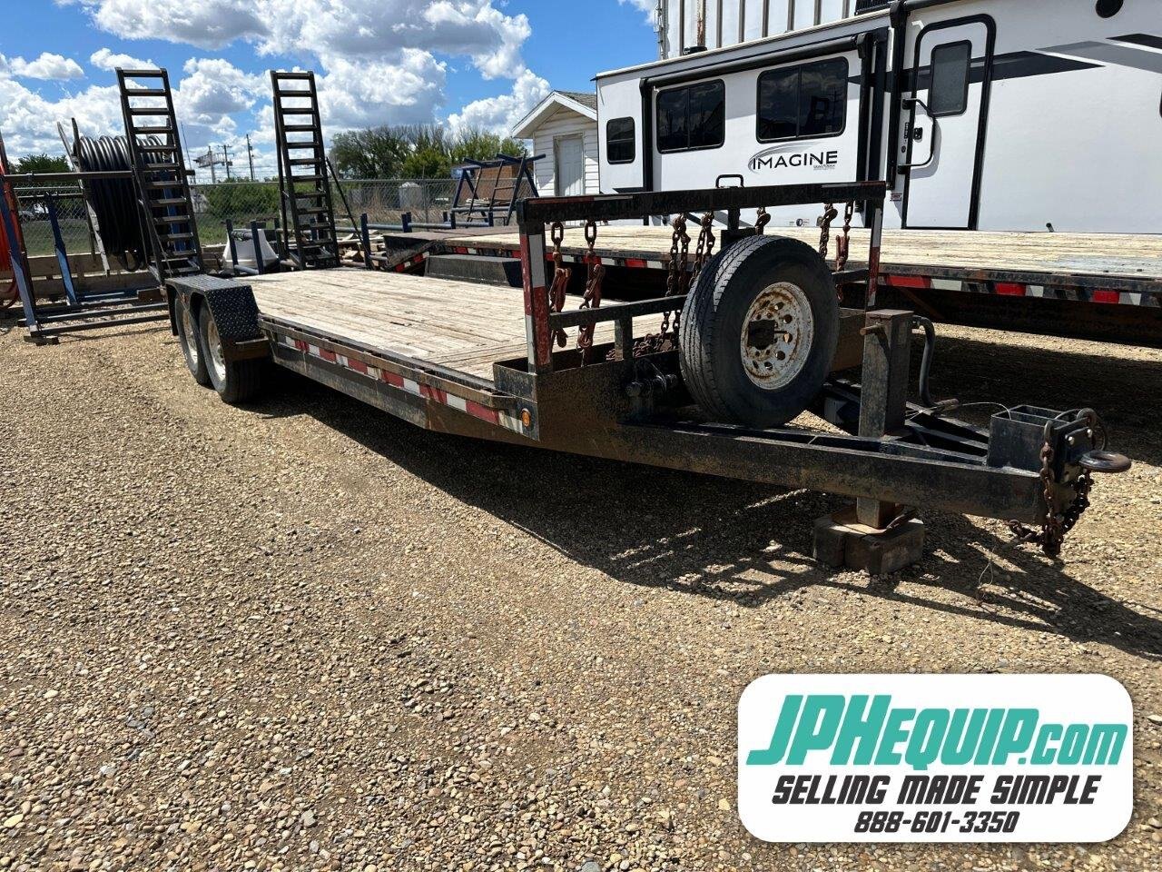 1997 Tandem Axle Utility Trailer- #8681 JA