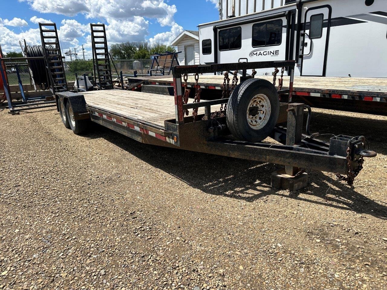 1997 Tandem Axle Utility Trailer #8681 JA