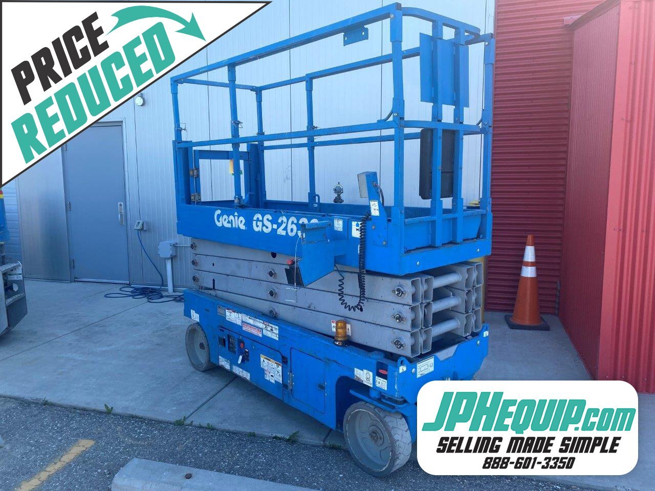 2014 Genie 2632 Scissor Lift - #8859 AS