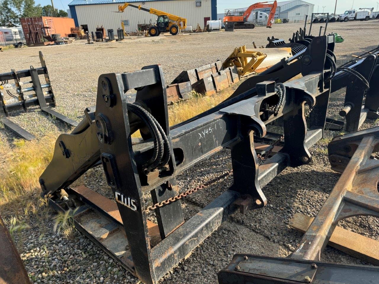 Pipe Grapple 120 inch Carriage 72 inch forks #10353 JPH