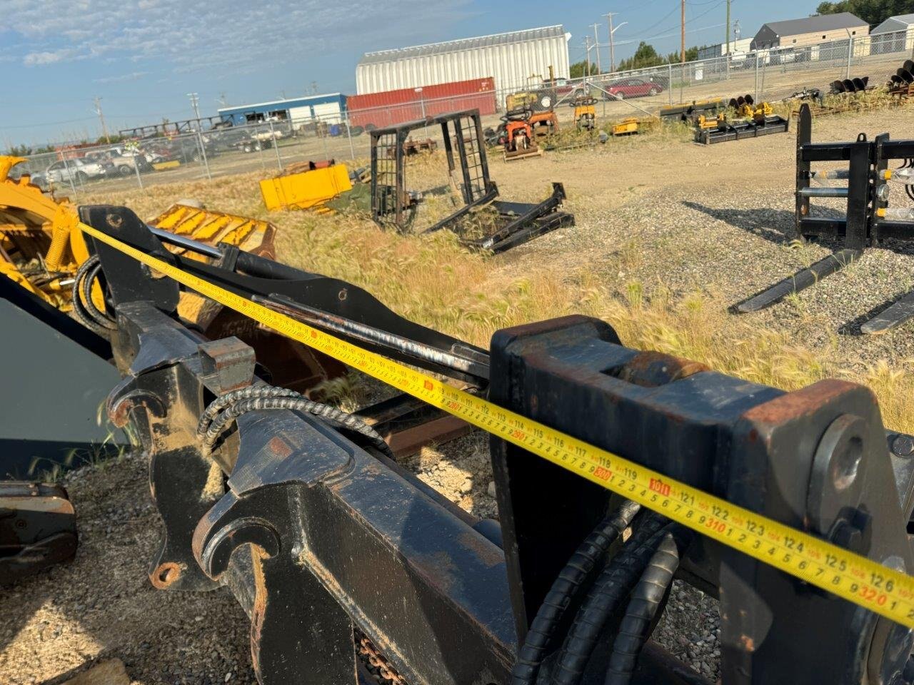 Pipe Grapple 120 inch Carriage 72 inch forks #10353 JPH