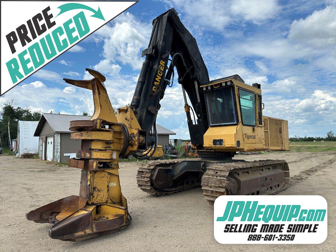 2008 Tigercat 860 Track Feller Buncher  - #8866 JA