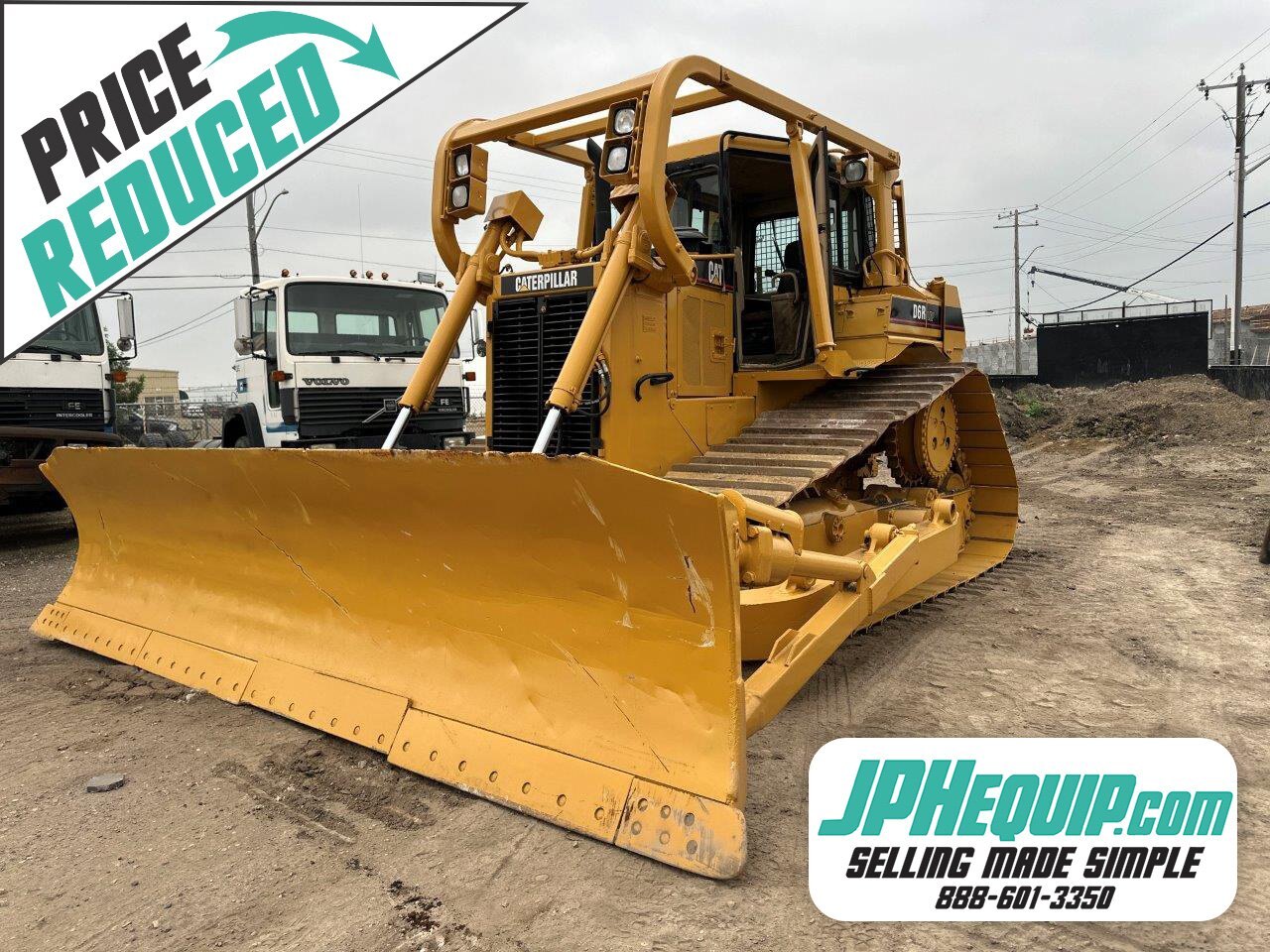 1998 Caterpillar D6R Crawler Dozer with Engine and Rad Rebuild - #8868 JA