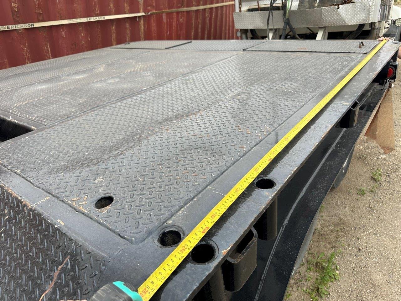 2001 Doepker Series 1 Commercial Trailer Drop Deck W/ Flips #8869 JA