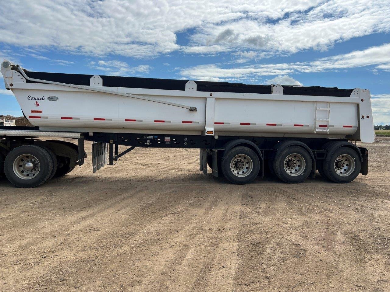 2022 Canuck R12 3500 Triaxle End Dump Trailer #8873 JF