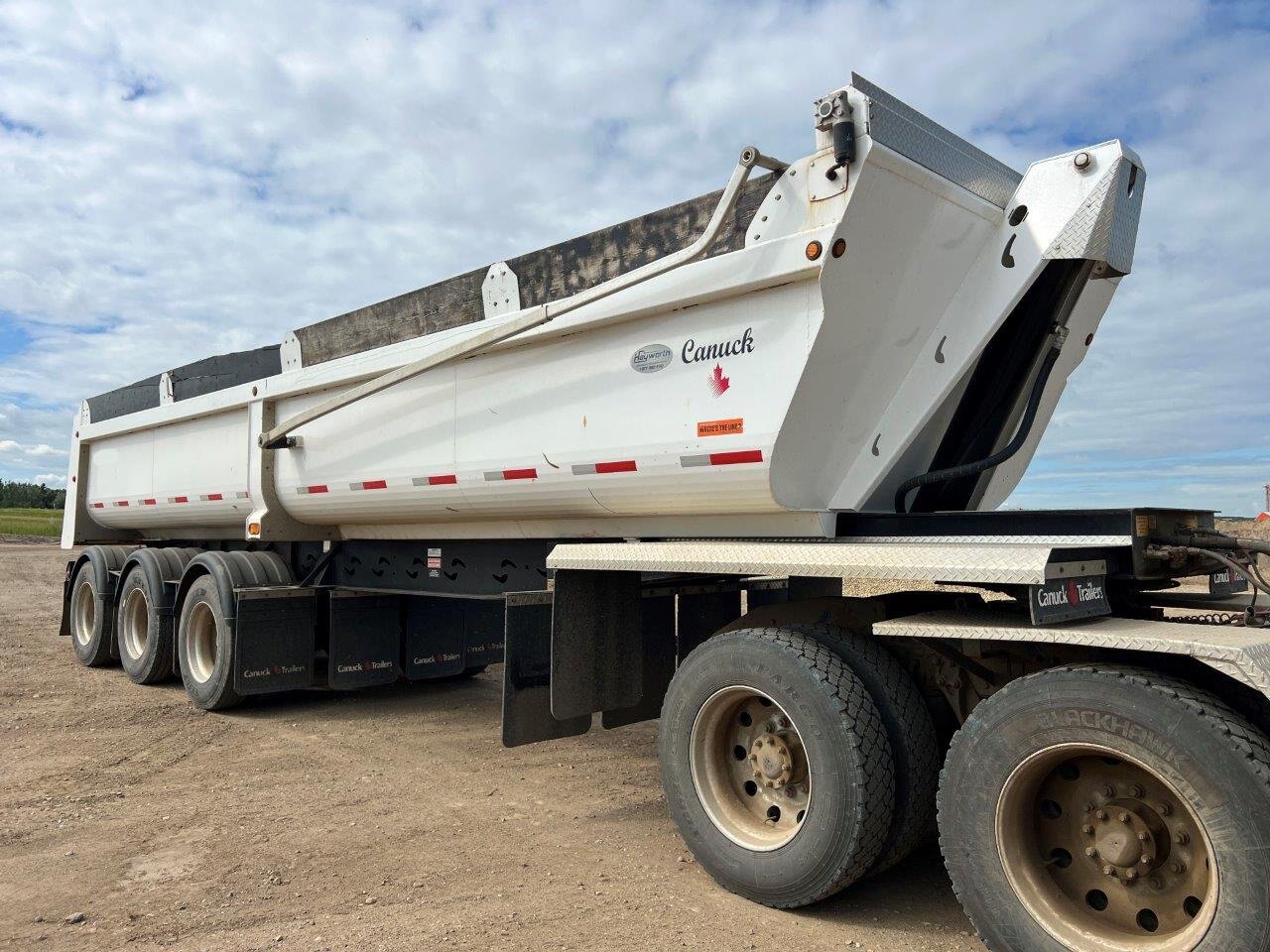 2022 Canuck R12 3500 Triaxle End Dump Trailer #8873 JF