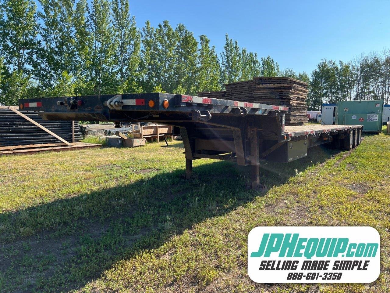 1998 Roadmaster Stepdeck 60 Ft Triaxle Trombone Trailer - #8879 JF