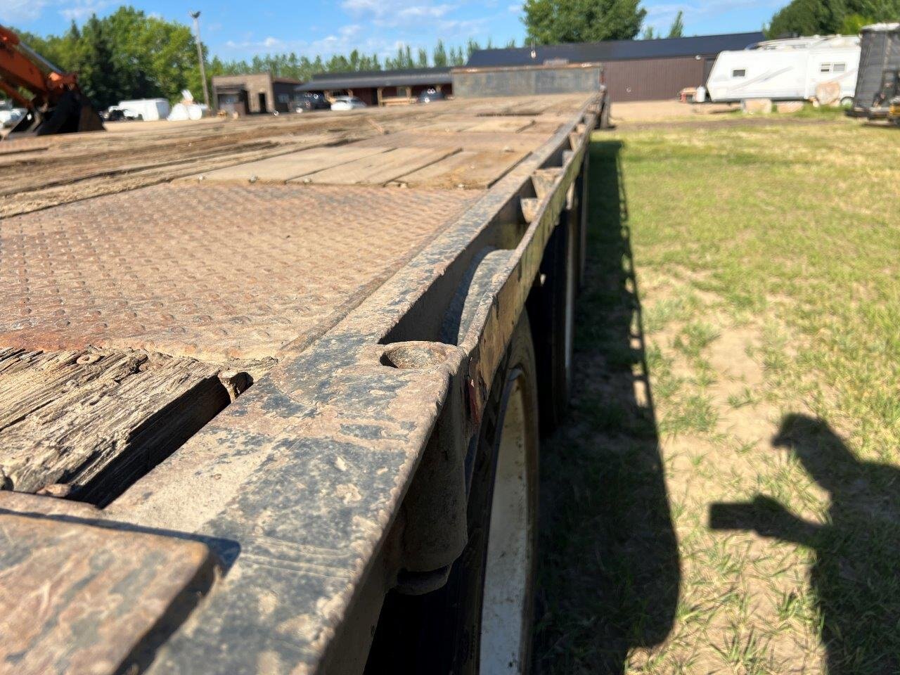 1998 Roadmaster Stepdeck 60 Ft Triaxle Trombone Trailer #8879 JF