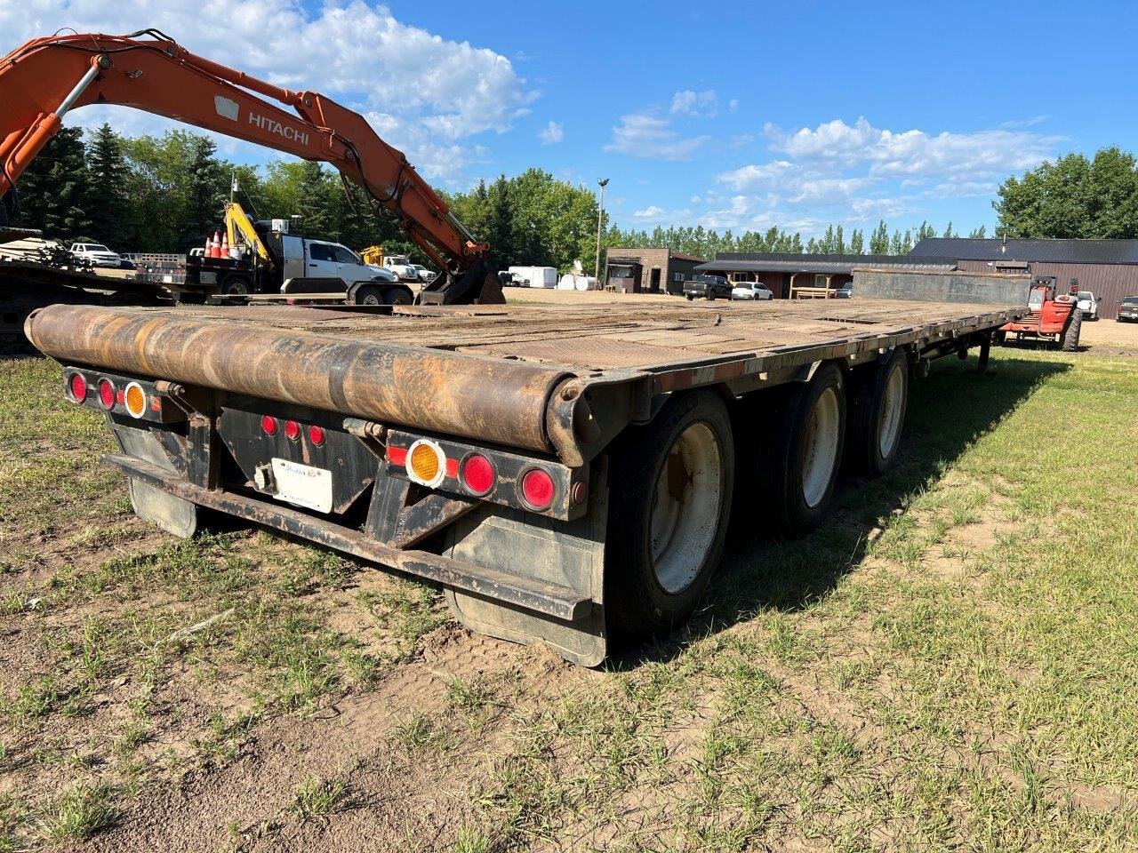 1998 Roadmaster Stepdeck 60 Ft Triaxle Trombone Trailer #8879 JF