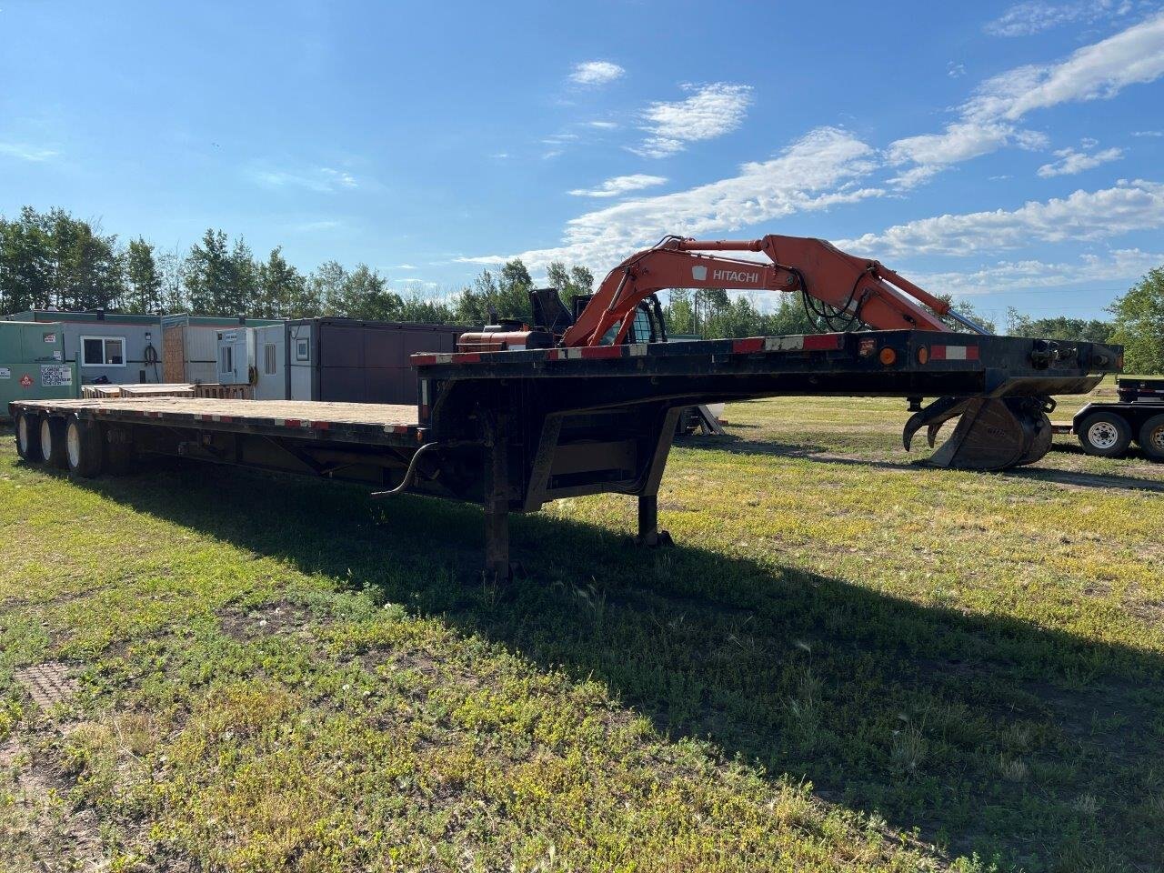 1998 Roadmaster Stepdeck 60 Ft Triaxle Trombone Trailer #8879 JF