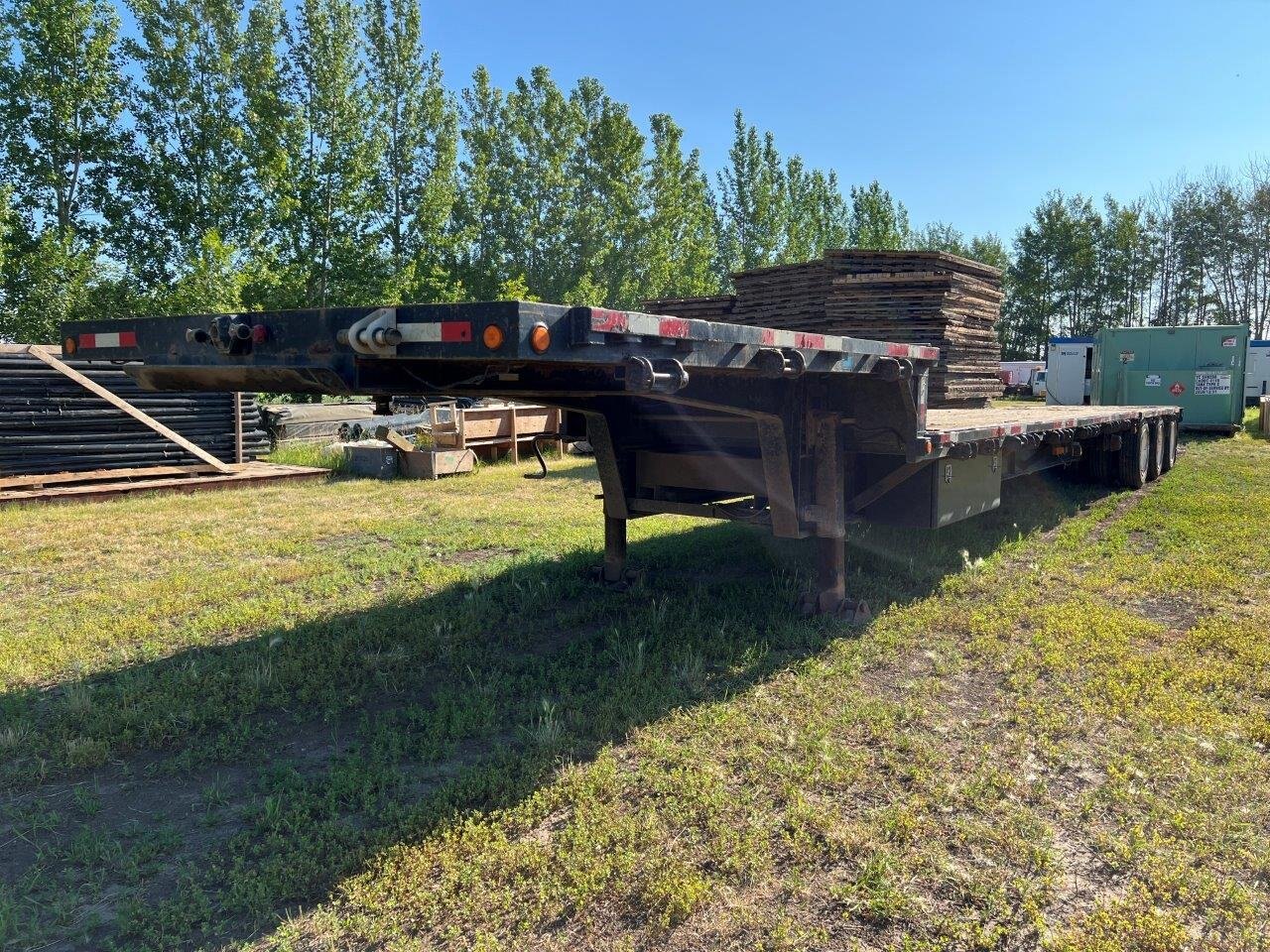 1998 Roadmaster Stepdeck 60 Ft Triaxle Trombone Trailer #8879 JF