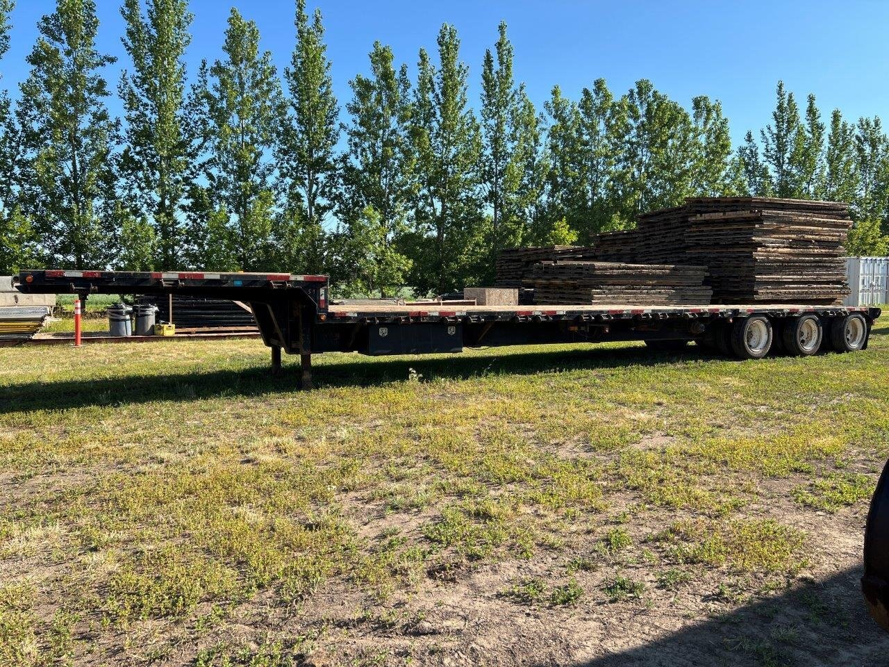 1998 Roadmaster Stepdeck 60 Ft Triaxle Trombone Trailer #8879 JF