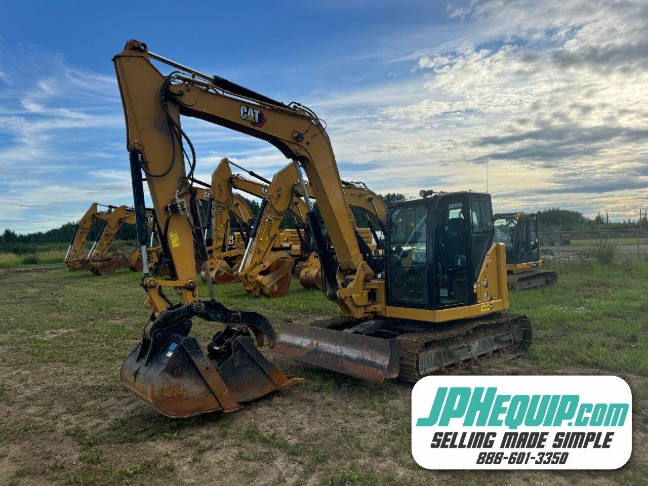 2022 Caterpillar 308CR with Hydraulic Thumb - #8885 JP2022 Caterpillar ...