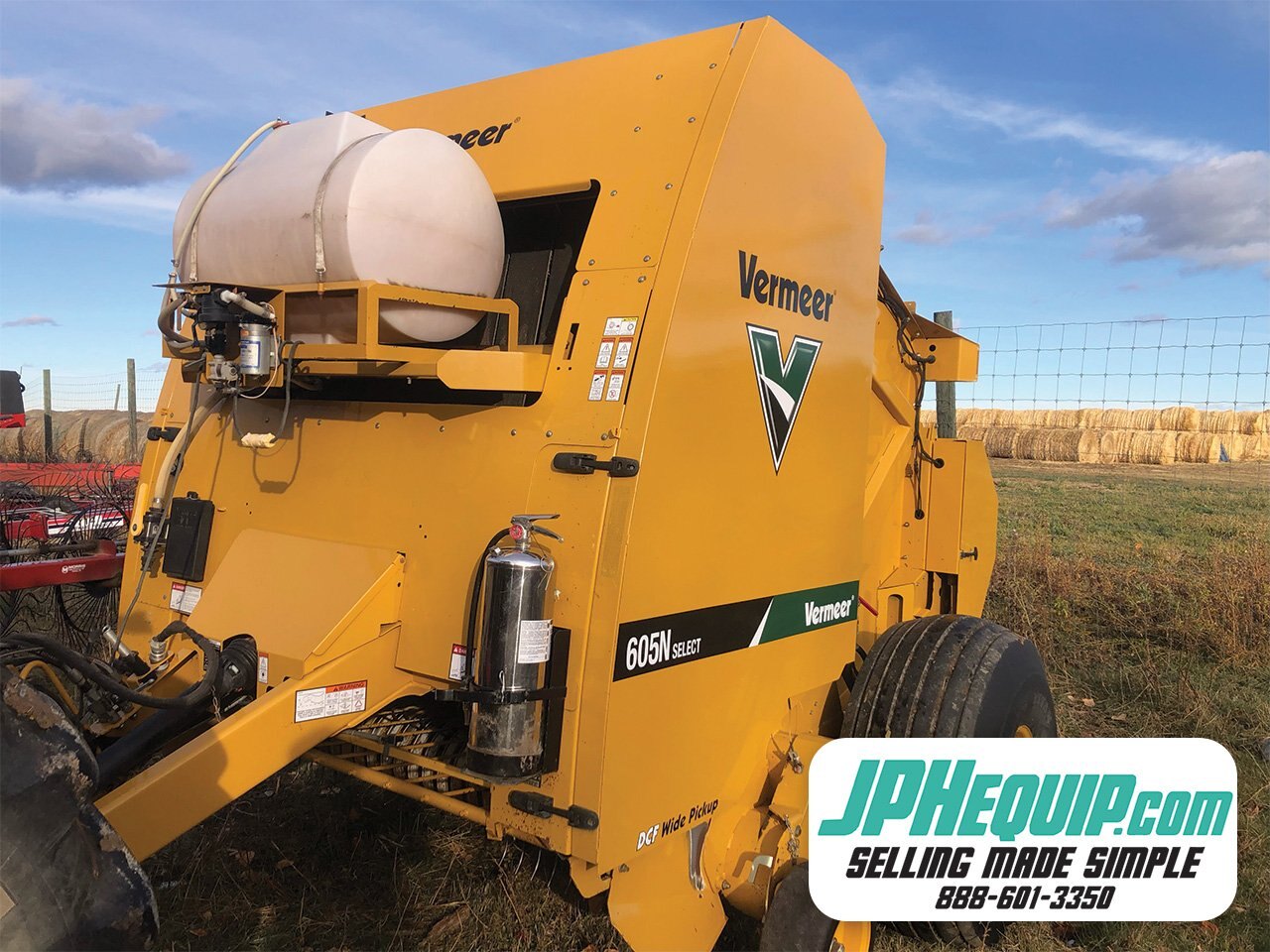 2019 Vermeer 605N Baler - #8898 JF