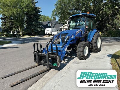 NEW 2023 New Holland Boomer 55 CAB Tractor #8914 JA