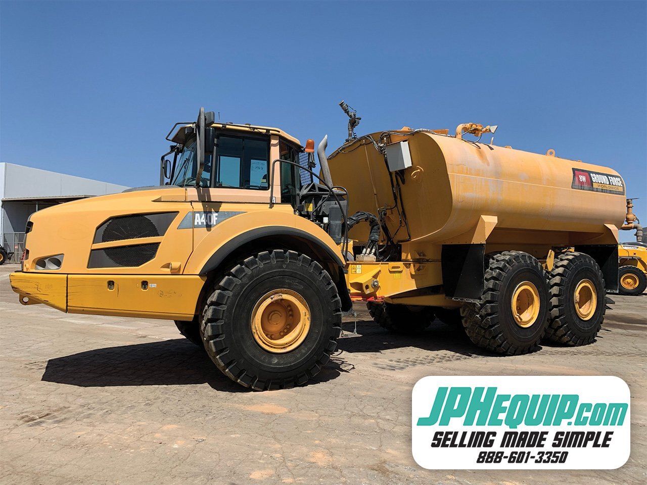 2011 Volvo A40F Water Truck - #8915 JP