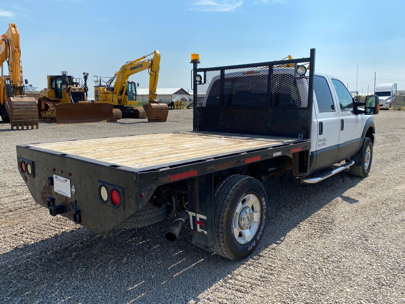 2011 Ford F350 SD Lariat Crew Cab Deck Truck 4WD XLT #8920 BP