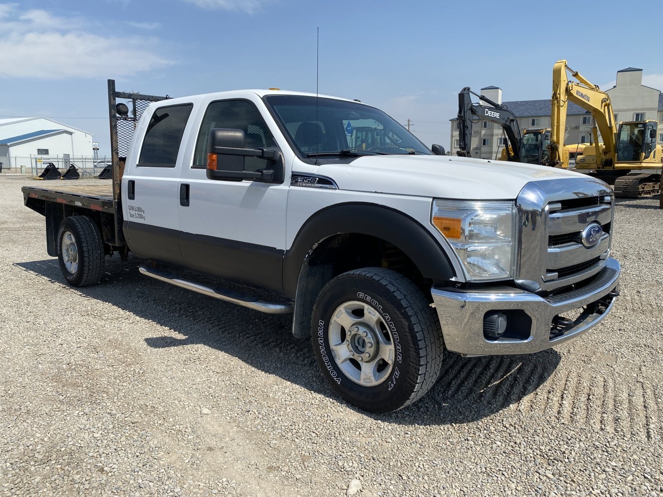 2011 Ford F350 SD Lariat Crew Cab Deck Truck 4WD XLT #8920 BP