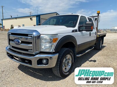 2011 Ford F350 SD Lariat Crew Cab Deck Truck - 4WD XLT	#8920 BP