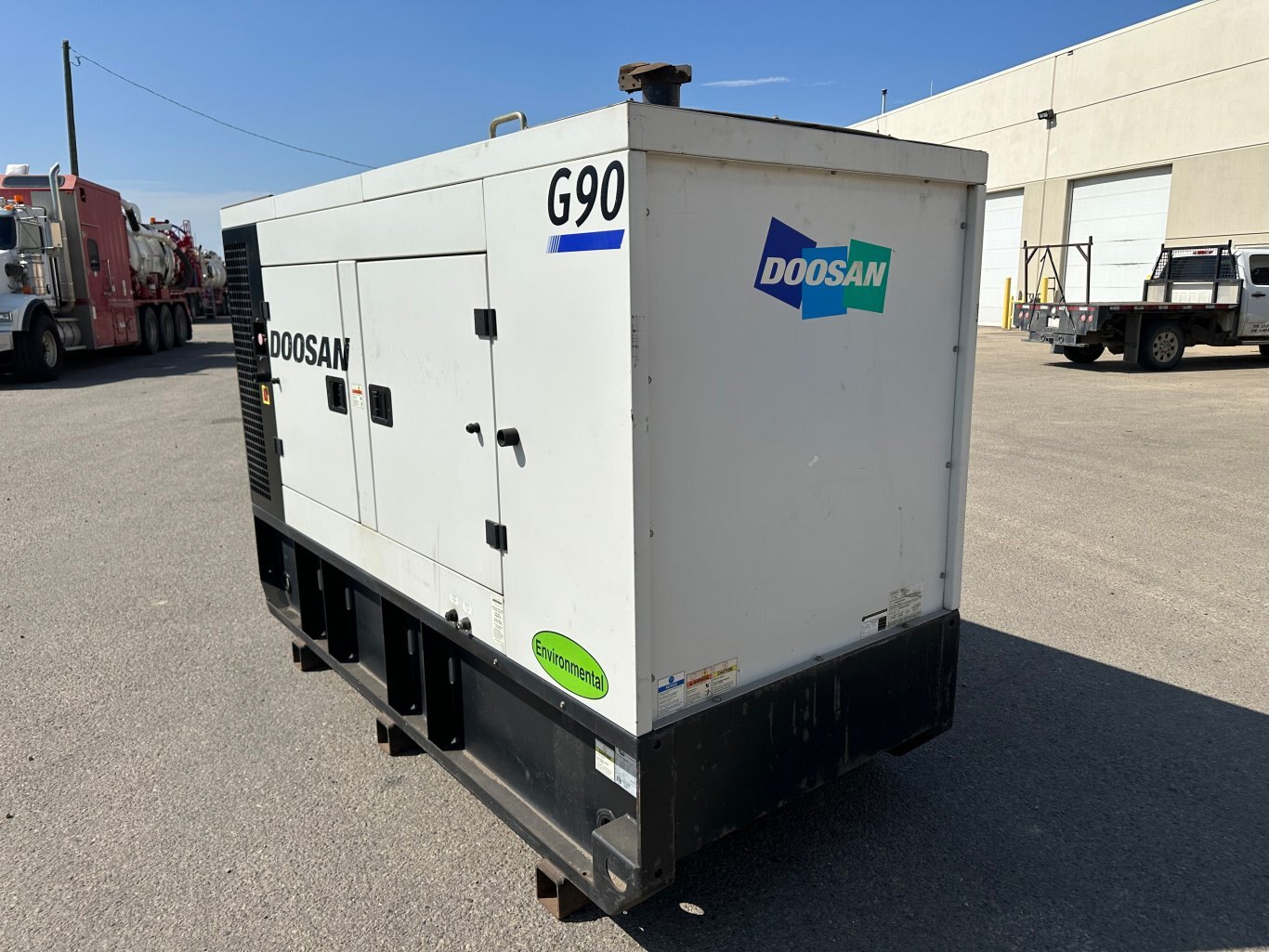 2012 DOOSAN G90 Generator with Transformer and Transfer Switch 8921 JA