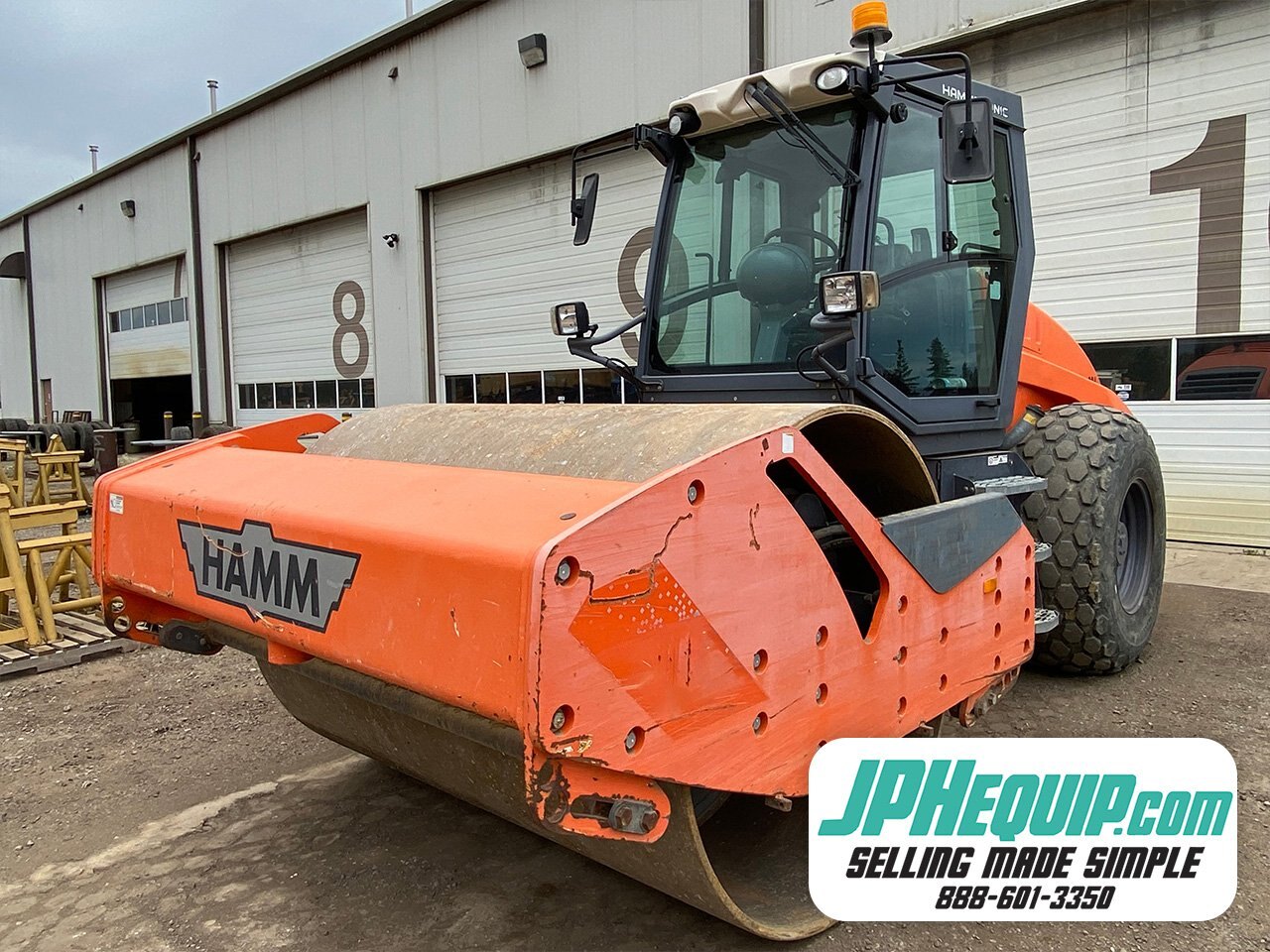 2014 Hamm H13i Smooth Drum Roller - 8928 AS