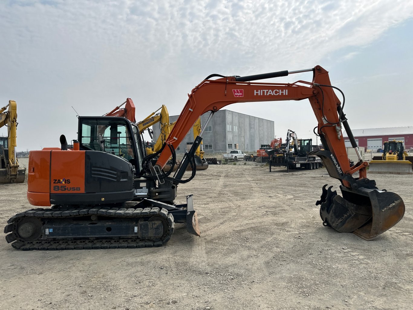 2023 Hitachi ZX85USB 5N Compact (mini) Excavator 8935 JA