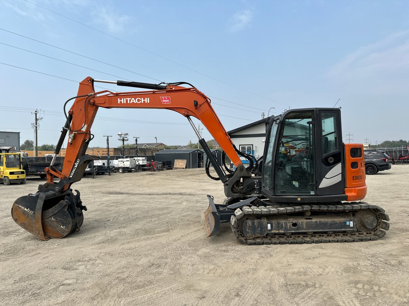 2023 Hitachi ZX85USB 5N Compact (mini) Excavator 8935 JA