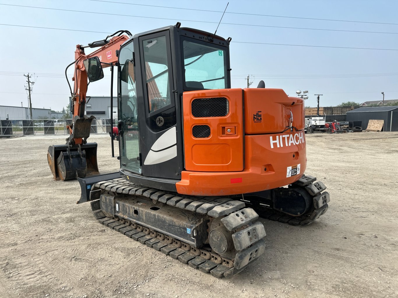 2023 Hitachi ZX85USB 5N Compact (mini) Excavator 8935 JA