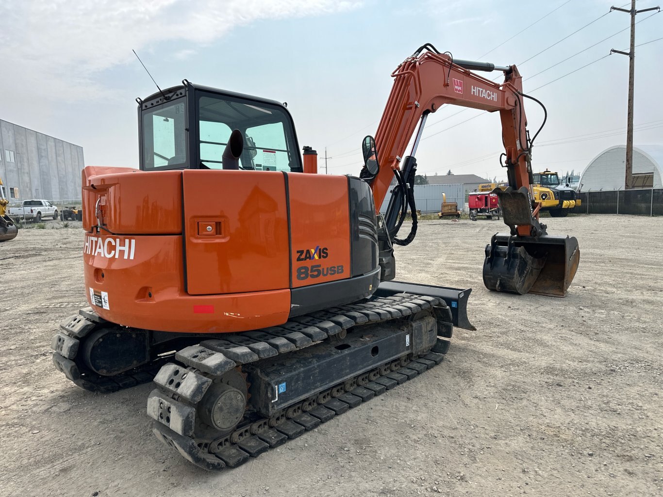 2023 Hitachi ZX85USB 5N Compact (mini) Excavator 8935 JA