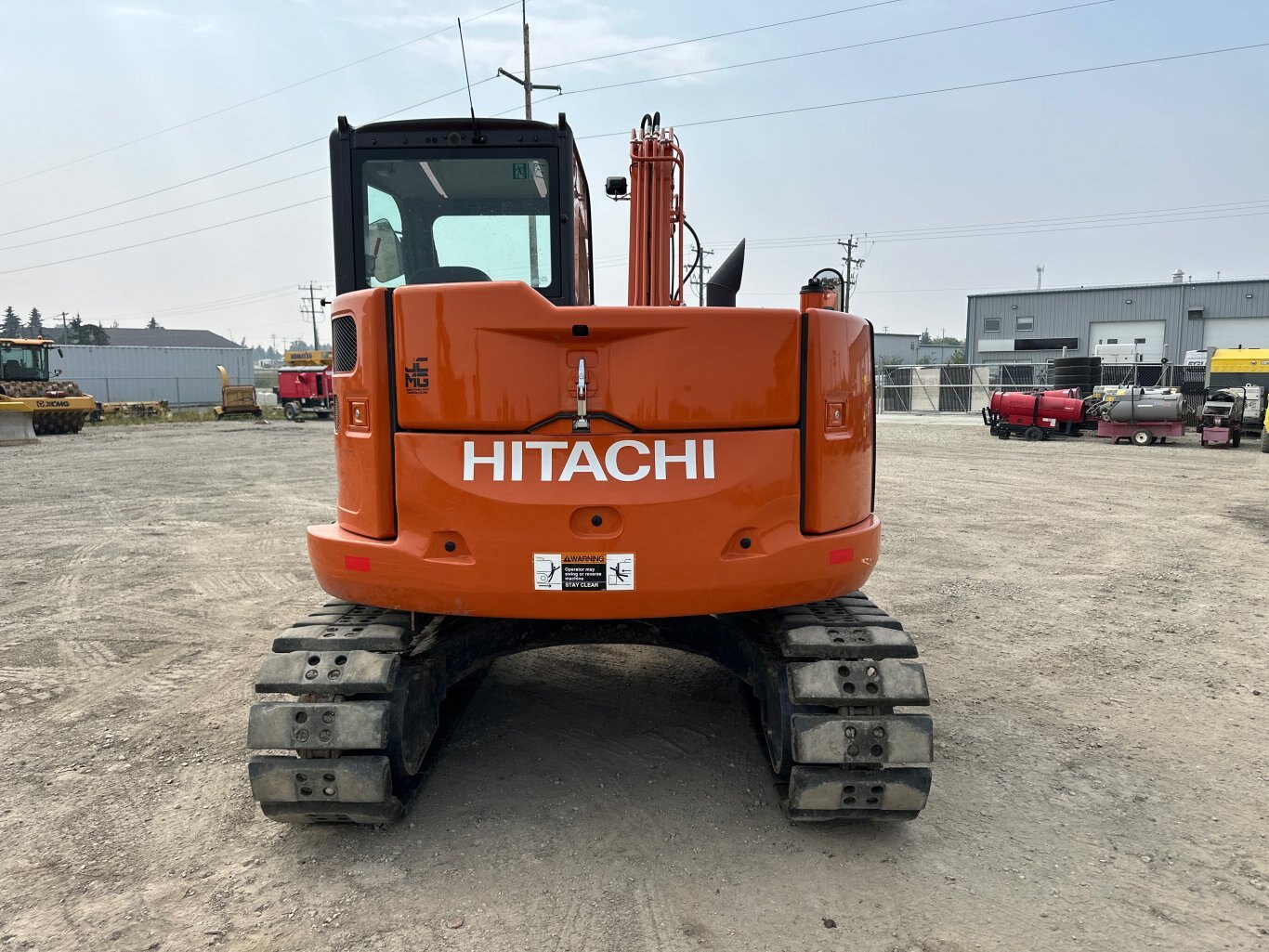 2023 Hitachi ZX85USB 5N Compact (mini) Excavator 8935 JA