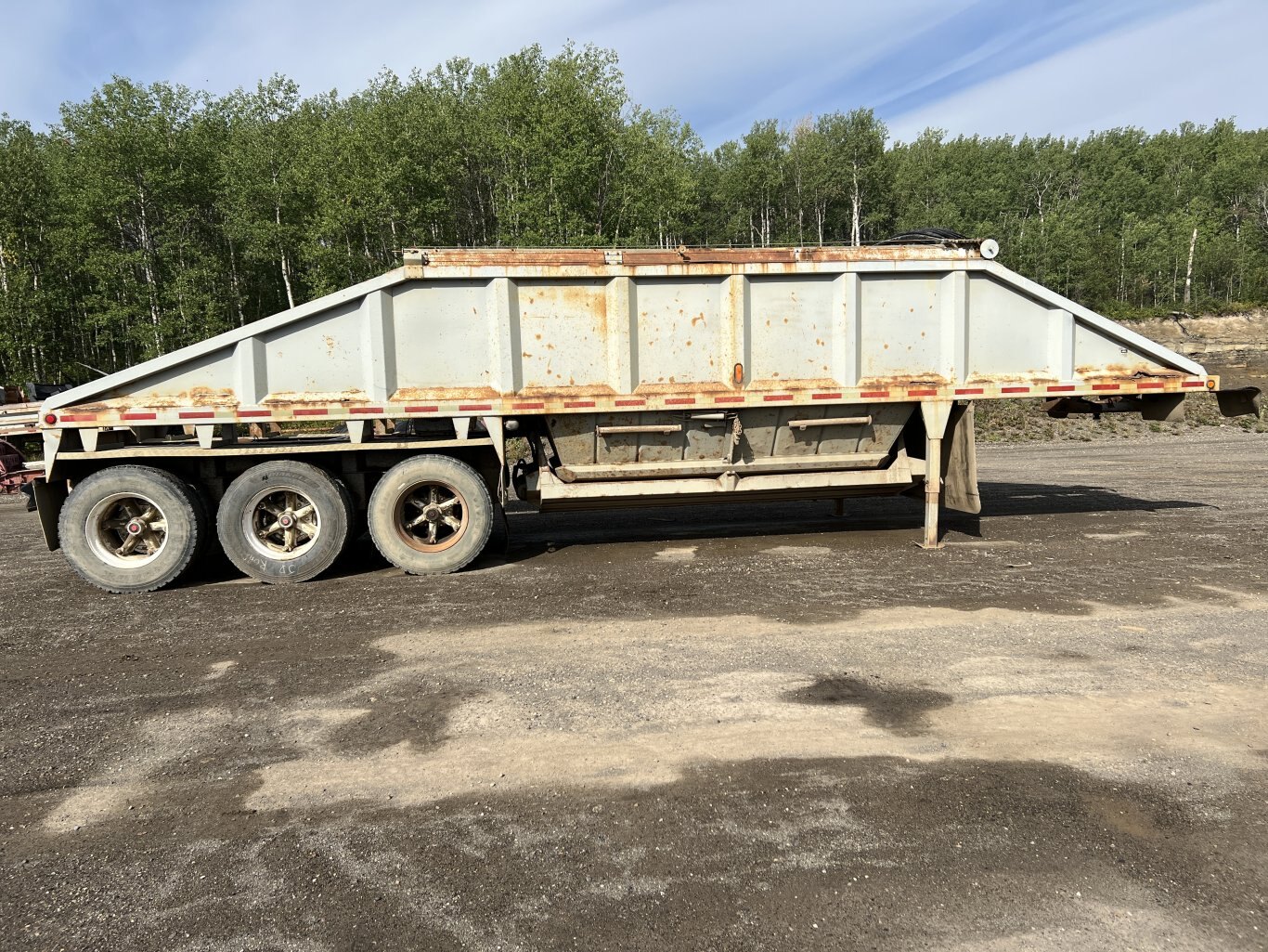 1998 Decap Clam Bottom Dump Trailer 8937 JF