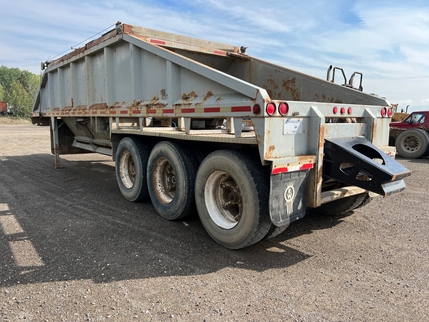 1998 Decap Clam Bottom Dump Trailer 8937 JF