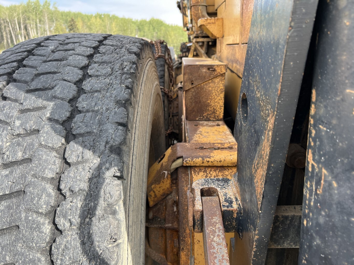 1996 Champion 780A Motorgrader with snow wing and front dozer 8940 JF