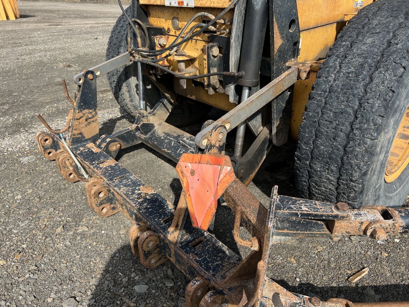 1996 Champion 780A Motorgrader with snow wing and front dozer 8940 JF