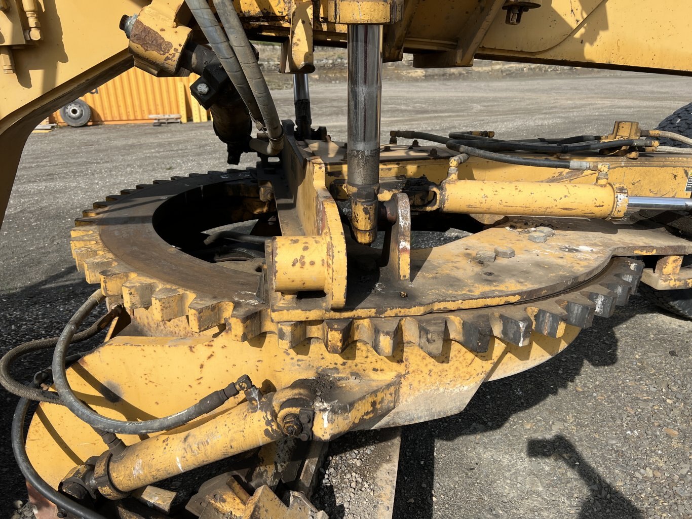 1996 Champion 780A Motorgrader with snow wing and front dozer 8940 JF