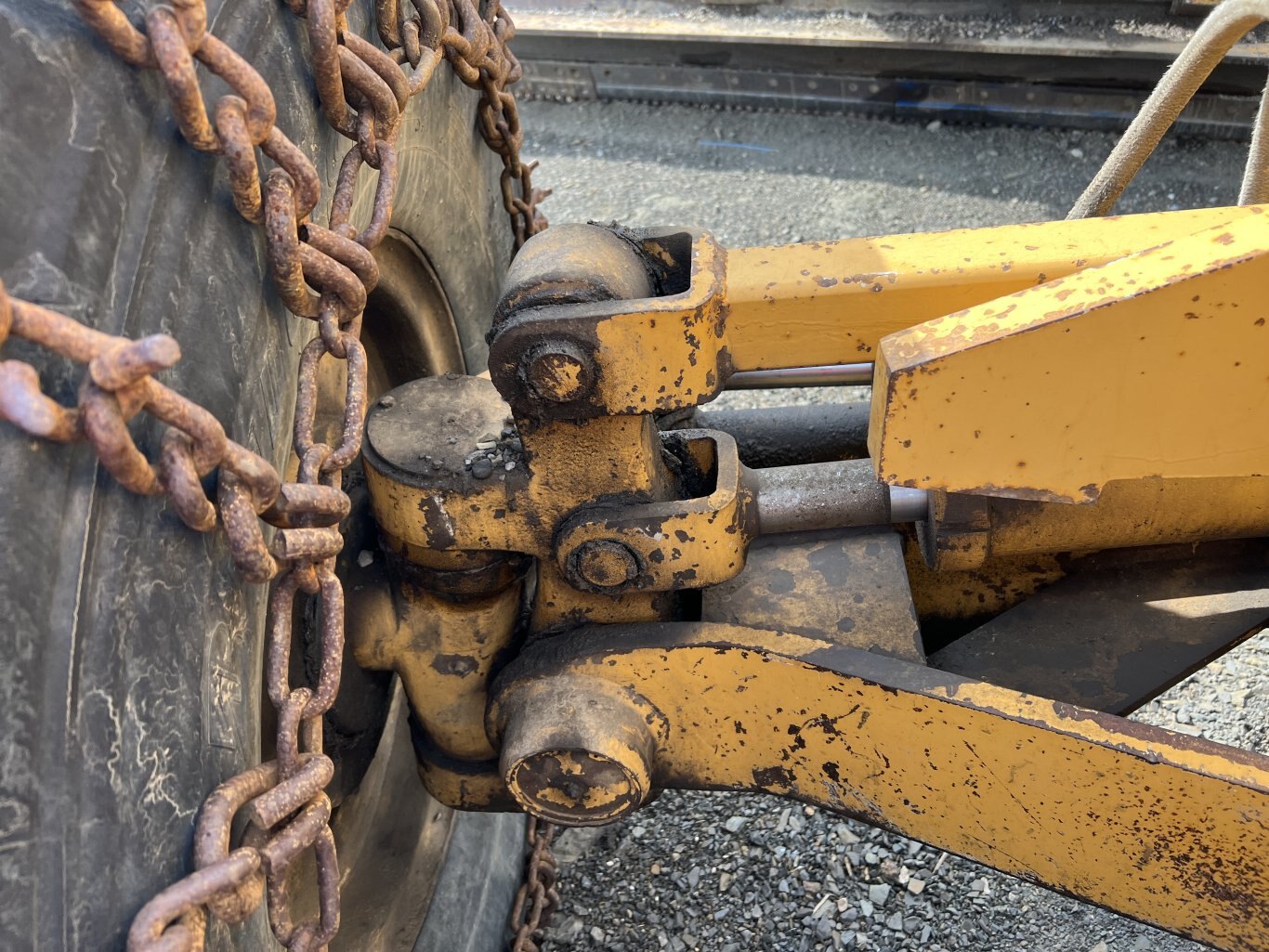 1996 Champion 780A Motorgrader with snow wing and front dozer 8940 JF